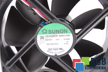 EEC0382B1-000U-F99 SUNON 120X120X38MM, 24V VENTILÁTOR