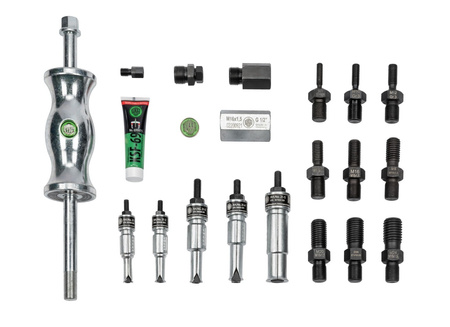 SADA KLADIV SE ZPĚTNÝM RÁZEM Ø 12-40 MM 28-B KUKKO