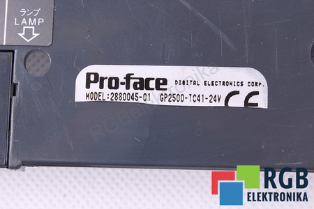 GP2500-TC41-24V PRO-FACE 2880045-01 ZADNÍ KRYT