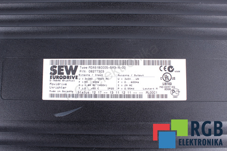 MDX61B0005-5A3-4-00 SEW EURODRIVE MOVIDRIVE BEZ KRYTU