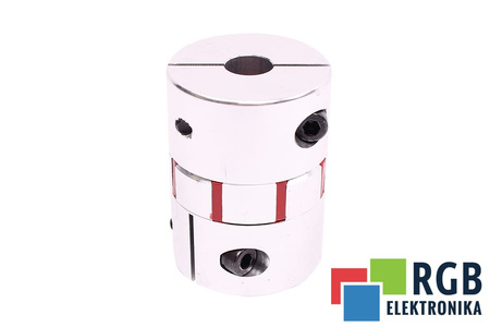 YH10-65-19-19-90 D=65MM D1/ D2=19/19MM L=90MM ALUMINIUM ELASTICKÁ KOLÍKOVÁ SPOJKA