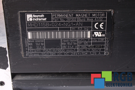 MHD115B-024-NG1-AN INDRAMAT