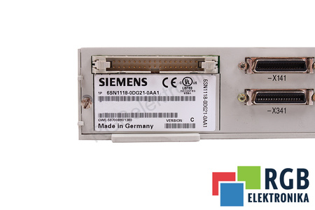 6SN1118-0DG21-0AA1 SIEMENS VERSION C SIMODRIVE 611