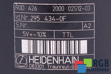 ROD426.200002S12-03 HEIDENHAIN ID.NR.295434-0F ENKODÉR
