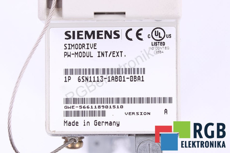 6SN1113-1AB01-0BA1 SIEMENS VERSION A SIMODRIVE 611