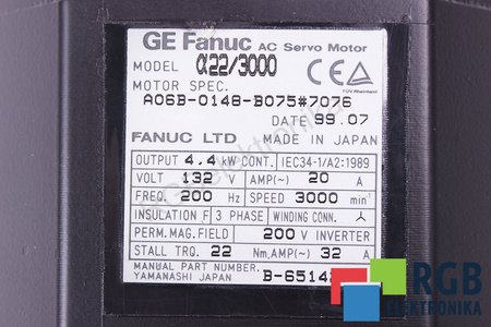 A06B-0148-B075#7076 FANUC A22/3000