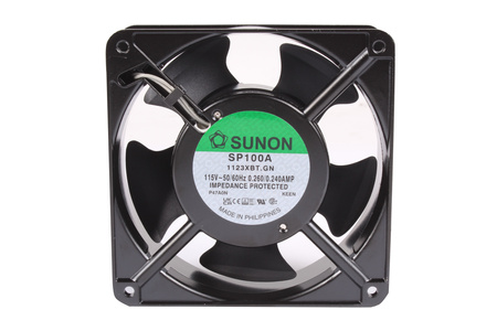 SP100A1123XBT.GN SUNON 120X120X38MM, 115V VENTILÁTOR