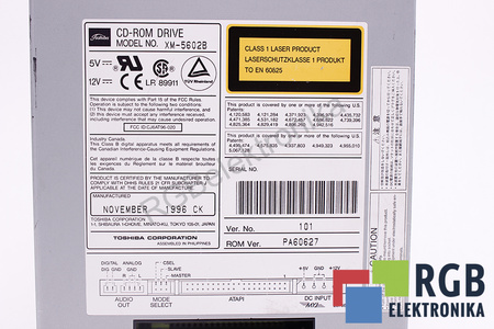 XM-5602B TOSHIBA CD ROM