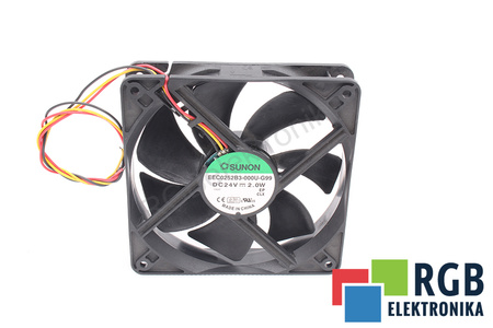 EEC0252B3-000U-G99 SUNON 120X120X25, 24V VENTILÁTOR