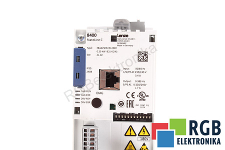 E84AVSCE2512SX0 LENZE 8400 STATELINE C