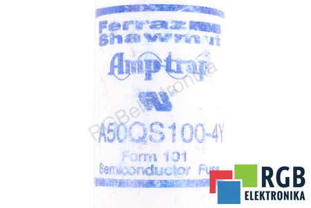POJISTKA A50QS100-4Y FERRAZ 500V, 100A