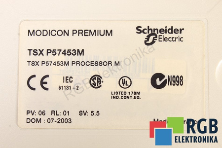 TSXP57453M SCHNEIDER ELECTRIC