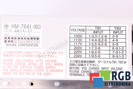 HM-7641 TAMURA 0874.22