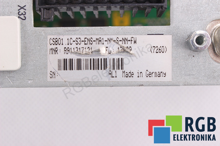 CSB01.1C-S3-ENS-MA1-NN-S-NN-FW BOSCH REXROTH R911317121