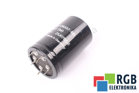 KONDENZÁTOR B43306-U6337-M2 S+M 25/070/56 330UF, 500VDC