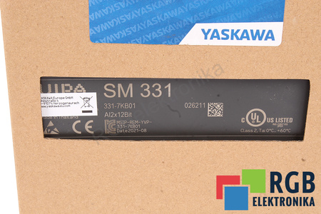 331-7KB01 YASKAWA VIPA SM331 EKVIVALENT 6ES7331-7KB02-0AB0