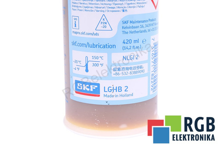 LGHB 2/0.4 SKF VYSOKOTEPELNÉ MAZIVO