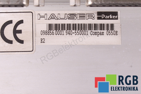 COMPAX 0550-E HAUSER 940-550001