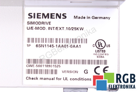 6SN1145-1AA01-0AA1 SIEMENS SIMODRIVE KRYT