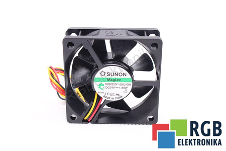 MB60202V1-000U-G99 SUNON 60X60X20MM, 24V VENTILÁTOR