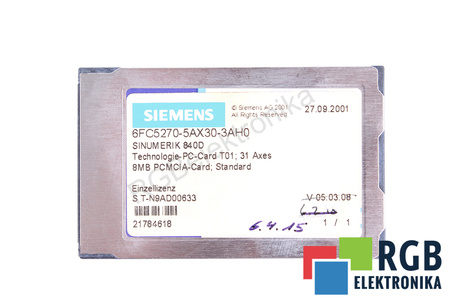 6FC5270-5AX30-3AH0 SIEMENS