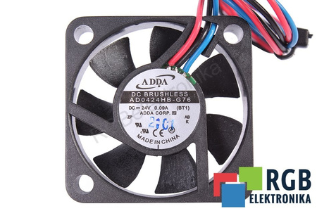 AD0424HB-G76 ADDA 40X40X10MM, 24V, 0.09A VENTILÁTOR