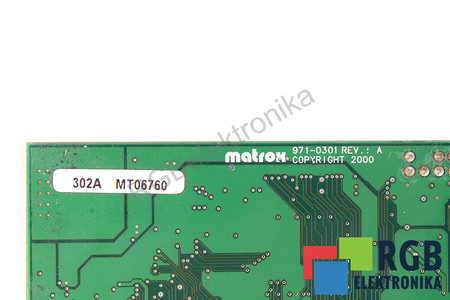 971-0301 MATROX REV.A NA NÁHRADNÍ DÍLY