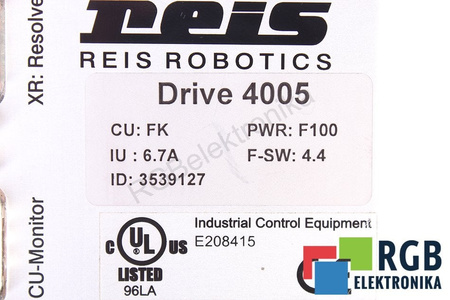 DRIVE4005 REIS ROBOTICS ID.3539127