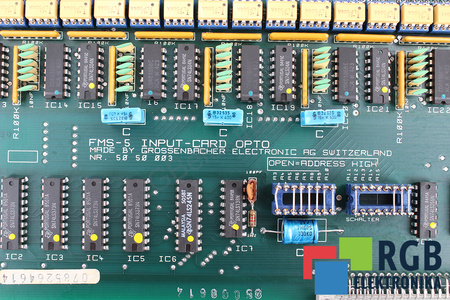 FMS-5 GROSSENBACHER ELEKTRONIK 5050003 INPUT-CARD OPTO