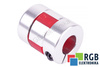 YH10-25-8-12-30 D=25MM D1/D=8/12MM L=30MM ALUMINIUM ELASTICKÁ KOLÍKOVÁ SPOJKA
