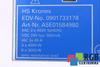 EDV-NO.0901733178 KRONES ART.NR.A5E01584980