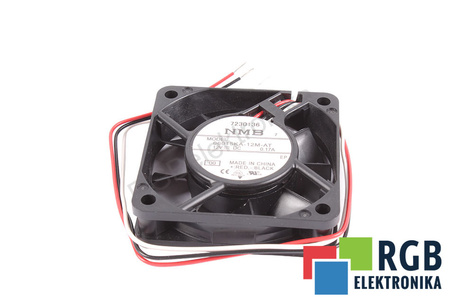 06015KA-12M-AT NMB TECHNOLOGIES 60X60X15MM, 12V, 0.17A VENTILÁTOR