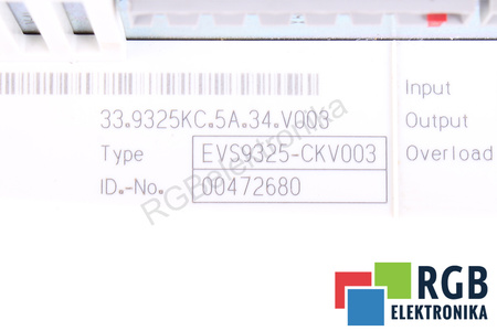 EVS9325-CKV003 LENZE ID.-NO. 00472680