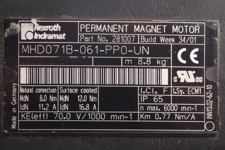 MHD071B-061-PP0-UN INDRAMAT R911281007