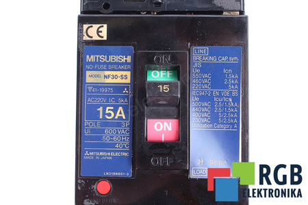 NF30-SS MITSUBISHI ELECTRIC ODPOJOVAČ