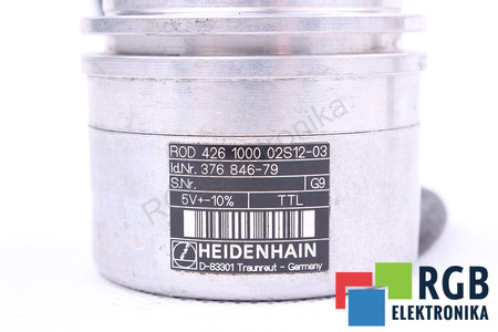 ROD426.100002S12-03 HEIDENHAIN ID.NR.376846-79 ENKODÉR