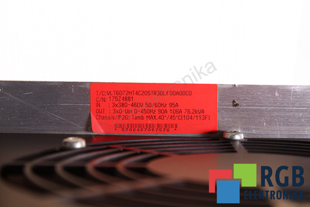 VLT6072HT4C20STR3DLF00A00C0 DANFOSS VLT6000