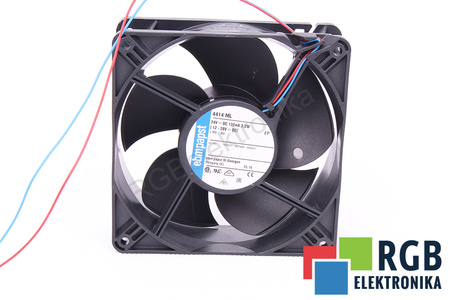 4414ML EBM PAPST 119X119X38MM, 24V, 0.132A VENTILÁTOR